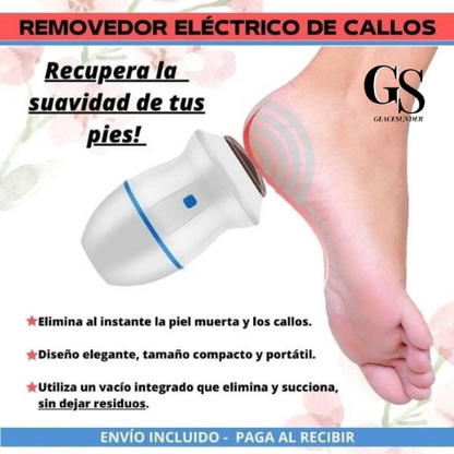 Electric Pedicure Callus Remover® Removedor De Callos Eléctrico Pedicura