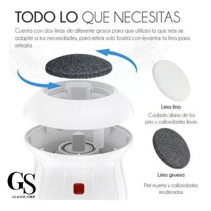 Electric Pedicure Callus Remover® Removedor De Callos Eléctrico Pedicura