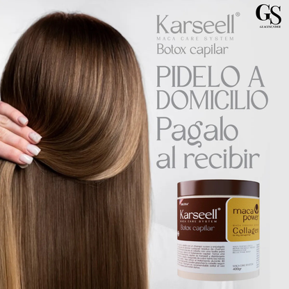 Karseell Collagen Hair Mask™ Botox Capilar Karseel Hidrata Nutre